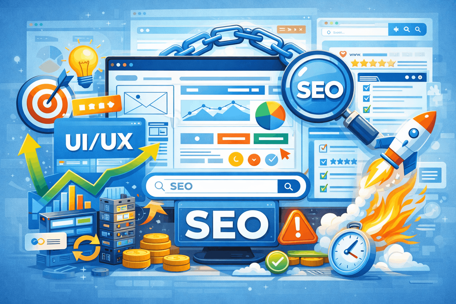 سئو (SEO) و ارتباط آن با UI/UX